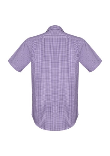 Picture of Biz Corporates Mens Newport Shirt Short Sleeve